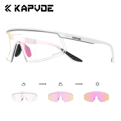 Óculos Esportivo KAPVOE UV400 para Corrida, Ciclismo e Esportes