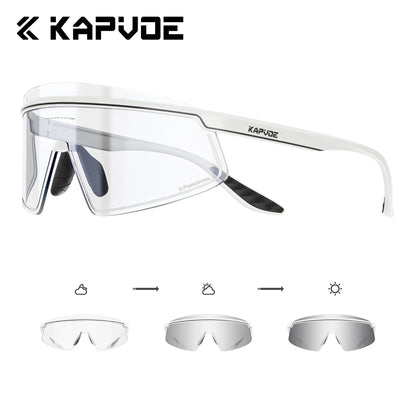 Óculos Esportivo KAPVOE UV400 para Corrida, Ciclismo e Esportes