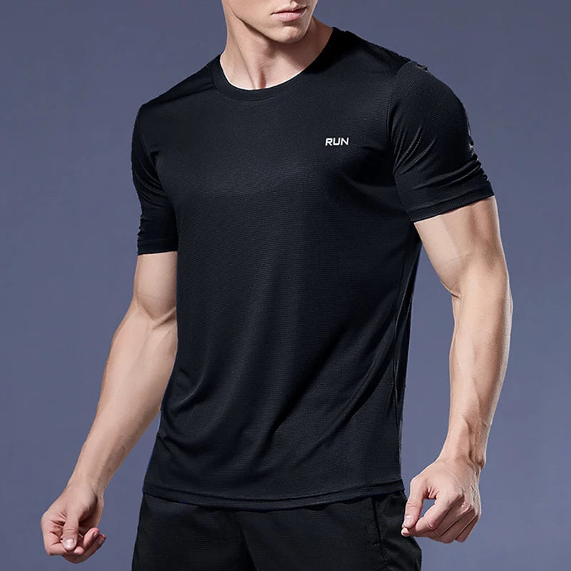 Camiseta Masculina Dry Fit Fitness Oversized | Treino, Academia, Corrida e Musculação