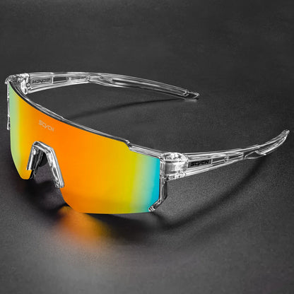 Óculos de Ciclismo SCVCN UV400 para Bike, Corrida e Esportes