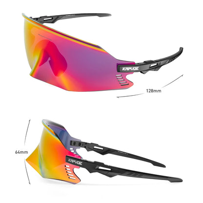 Óculos de Ciclismo KPV Fotocromático UV400 para Bike, Corrida