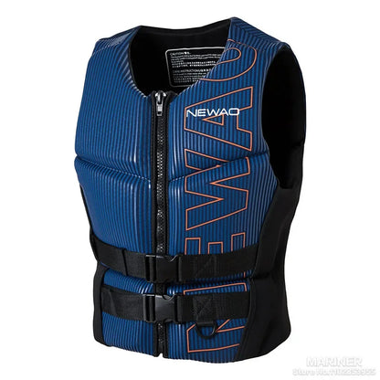 Colete Salva-Vidas Adulto para Caiaque, Jet Ski, Barco, Pesca, Wakeboard e Esportes Aquáticos