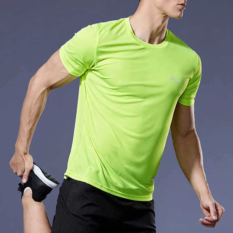 Camiseta Masculina Dry Fit Fitness Oversized | Treino, Academia, Corrida e Musculação