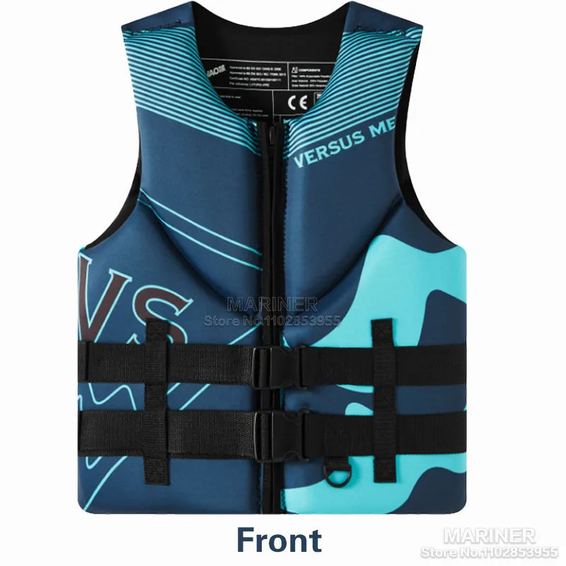 Colete Salva-Vidas Adulto para Caiaque, Jet Ski, Barco, Pesca, Wakeboard e Esportes Aquáticos